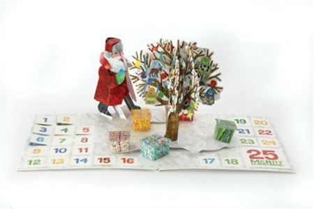 Eric Carle pop-up calendar, chocolate-free advent calendar, non-chocolate advent calendar
