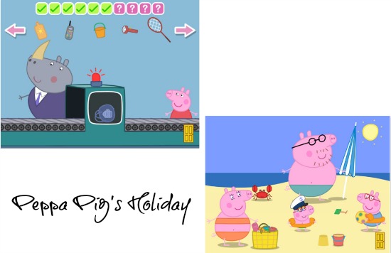 Peppa Pig Holiday app for kids
