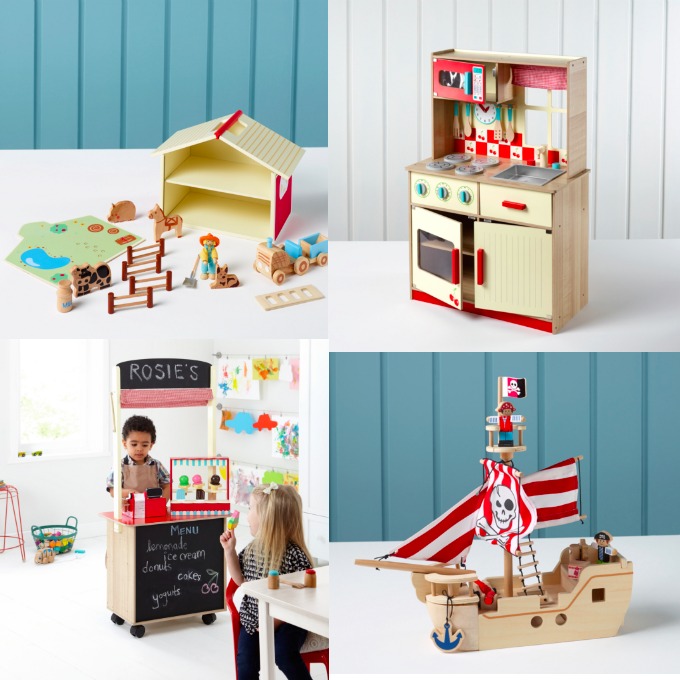 asda dolls house furniture set